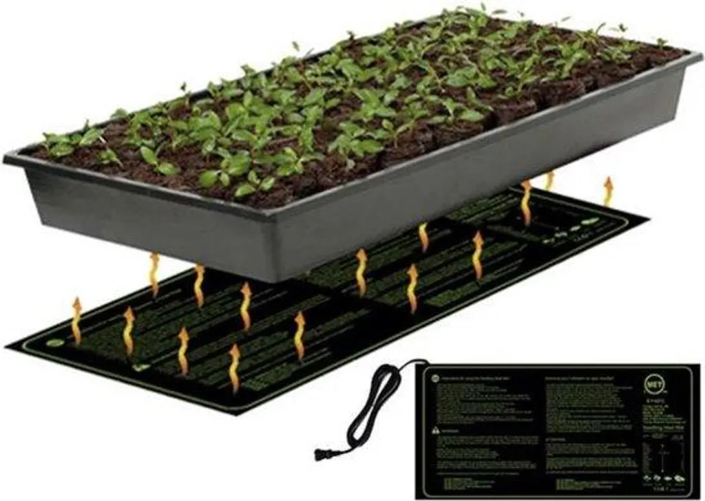 Tapis chauffant pour réussir vos semis et boutures 100W 50x120 cm