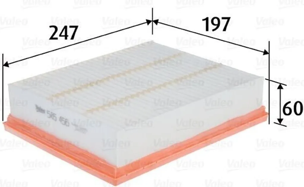 Filtre à air contre les pertes de puissance de Latitude L70