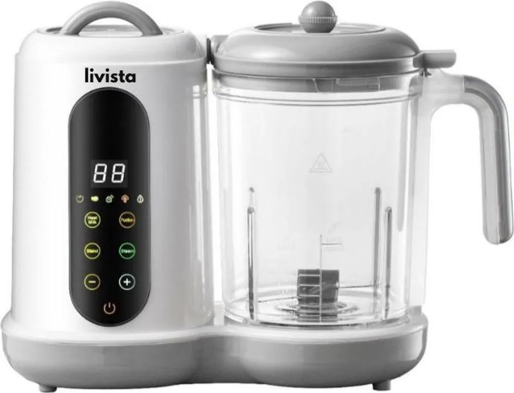 Mixeur Cuiseur Vapeur Bébé Inox Grande Capacité - Programmation Facile