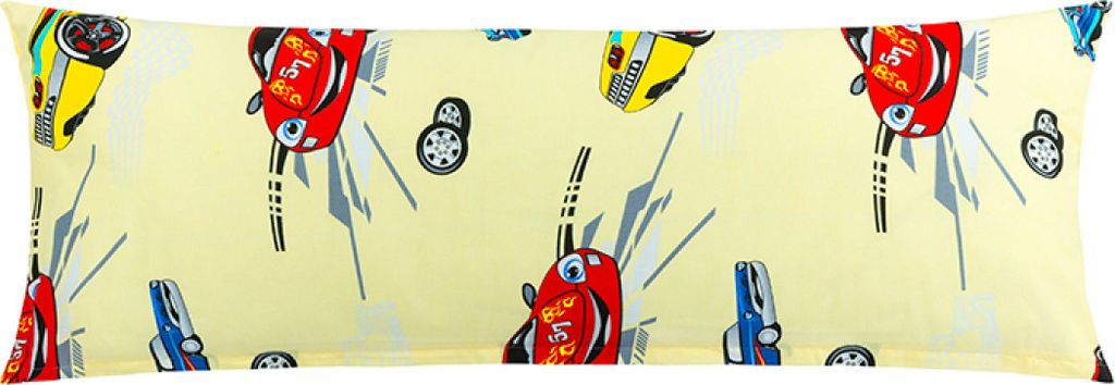 Kissenbezug für Entspannungskissen - 55x180 cm - Gelb,Rot,Blau