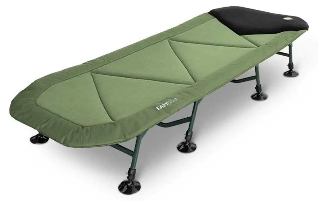 Delphin EazyEIGHT 8 Angelliege - Lit de Carpe Robuste à 8 Pieds Ajustables