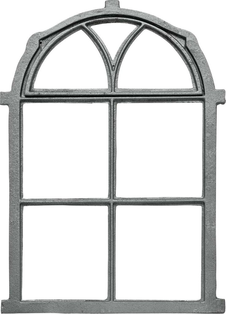 Fenster zum Öffnen grau Klappfenster Stallfenster Eisenfenster Eisen Antik-Stil