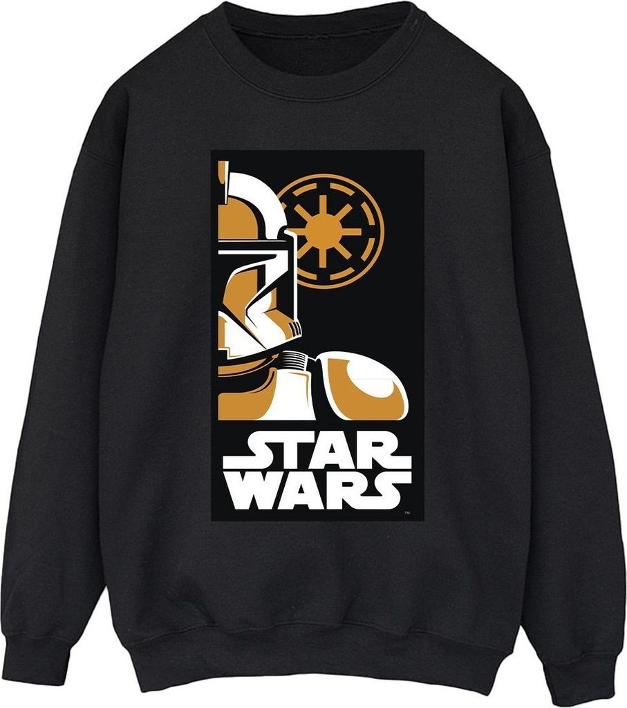 Star Wars - Sweatshirt für Herren BI45260 (S) (Schwarz)