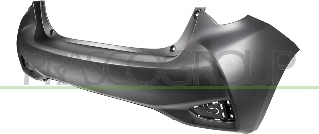 Bouclier arrière pour Toyota Yaris P13 adaptable PRASCO TY3301051 Gris