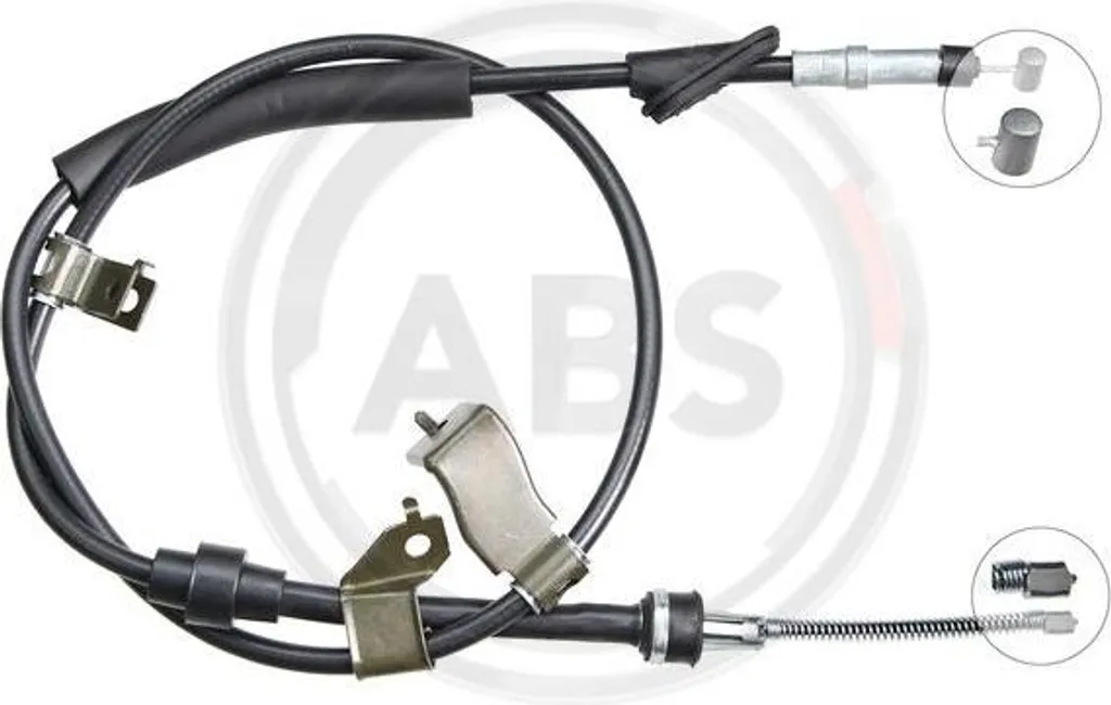 Câble de Frein de Parking A.B.S. K13927 Robuste pour Civic OE 47560S5AJ04