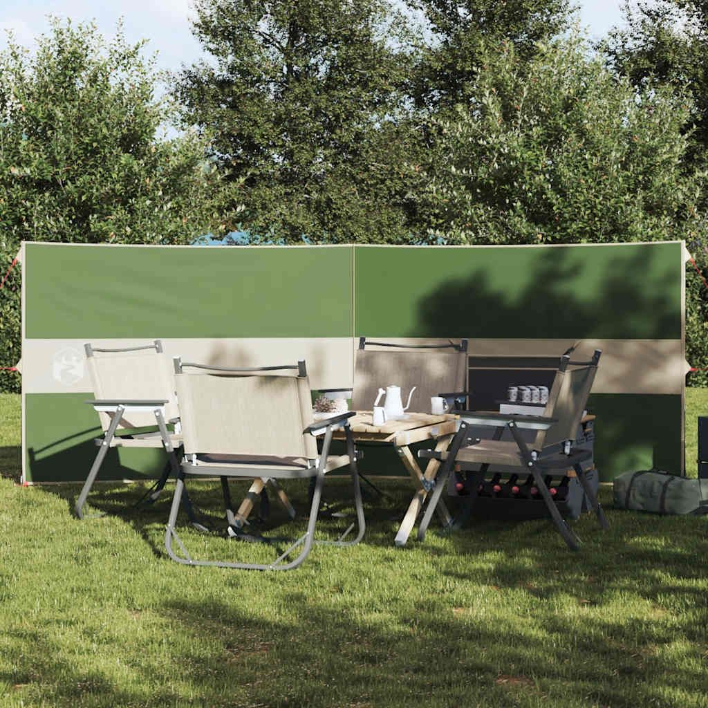 (Robust Möbel)Camping-Windschutz Grün 344x120cm Wasserdicht Promotion401975 - Windschutz