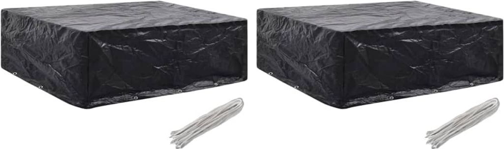Maison Exclusive Gartenmöbel-Abdeckungen 2 Stk. 8 Ösen 250x210x90 cm