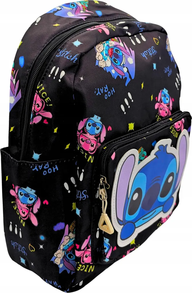 Zaino Lilo & Stitch Scuola e Viaggi - Design Originale Disney Ohana - 4