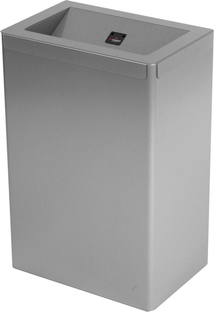 SanTRAL Abfallbehälter - offen - 50 Liter- Edelstahl - Mülleimer