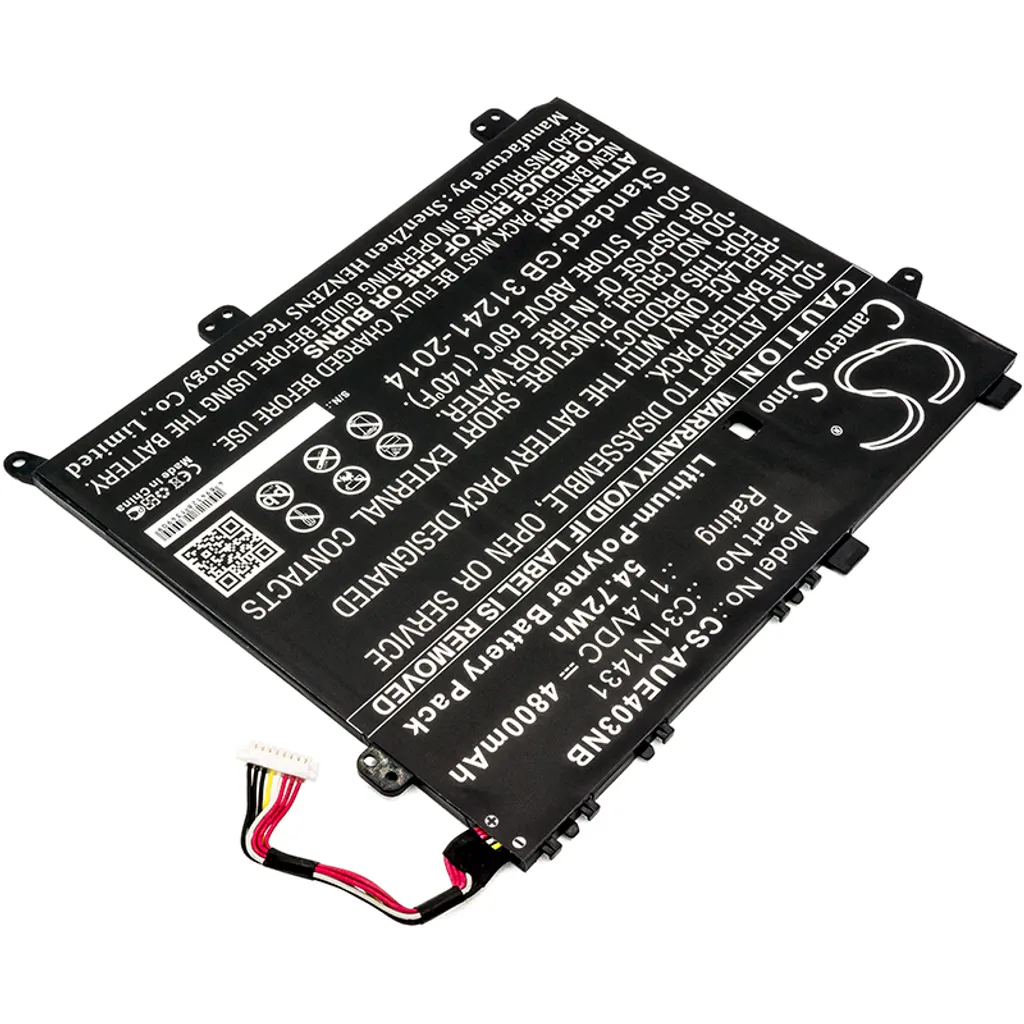 Batterie Asus E403NA-FA029T Longue Durée TECHTEK Cellules Premium 7.6V