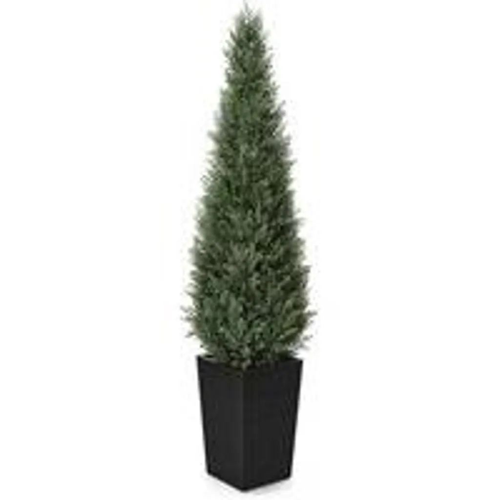 Cèdre artificiel 150 cm sans entretien - Arbre synthétique traité anti-UV