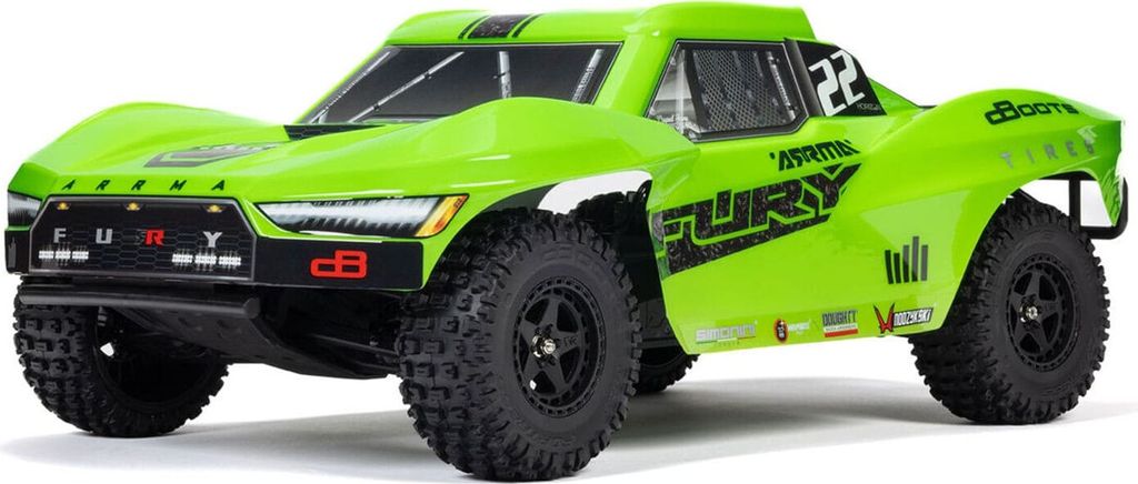 Arrma Fury Mega 550 1:10 RTR grün
