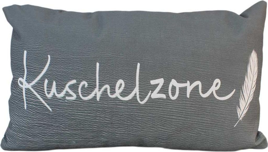 Dekokissen "Kuschelzone" - ca. 53 x 31 cm Produktbild 