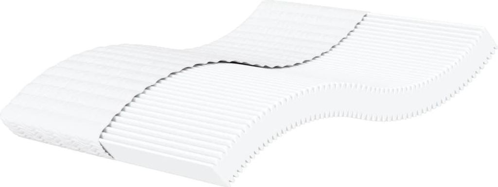Design Schaumstoffmatratze Weiß 200x220 cm Härtegrad H2 H3, Taschenfederkernmatratzen 2024 Neu