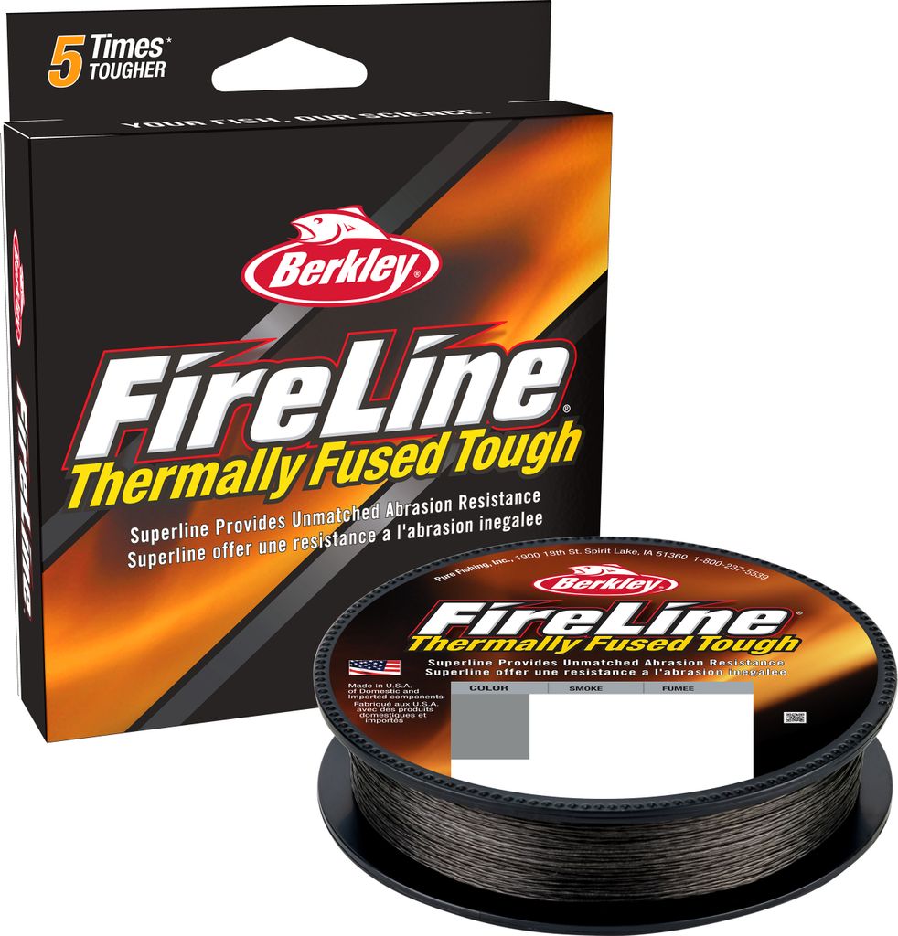 Berkley Angelschnur FireLine Fused Original (smoke, 300 m)