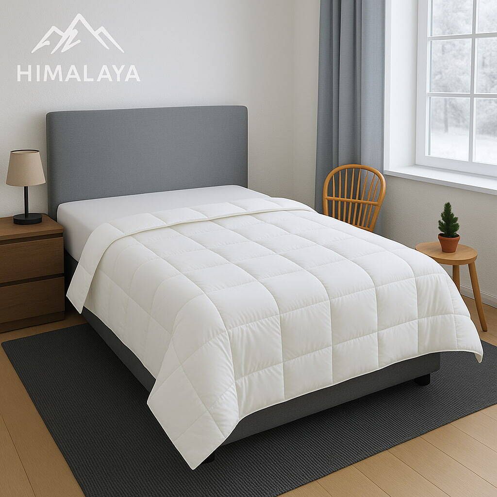 Traumschlaf Daunendecke Himalaya warm, Füllung: 100% Daunen 155x200 cm