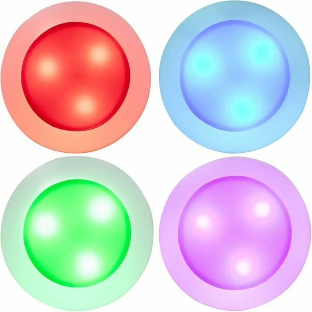 Projecteur LED piscine RGB UBBINK avec télécommande et mode couleur