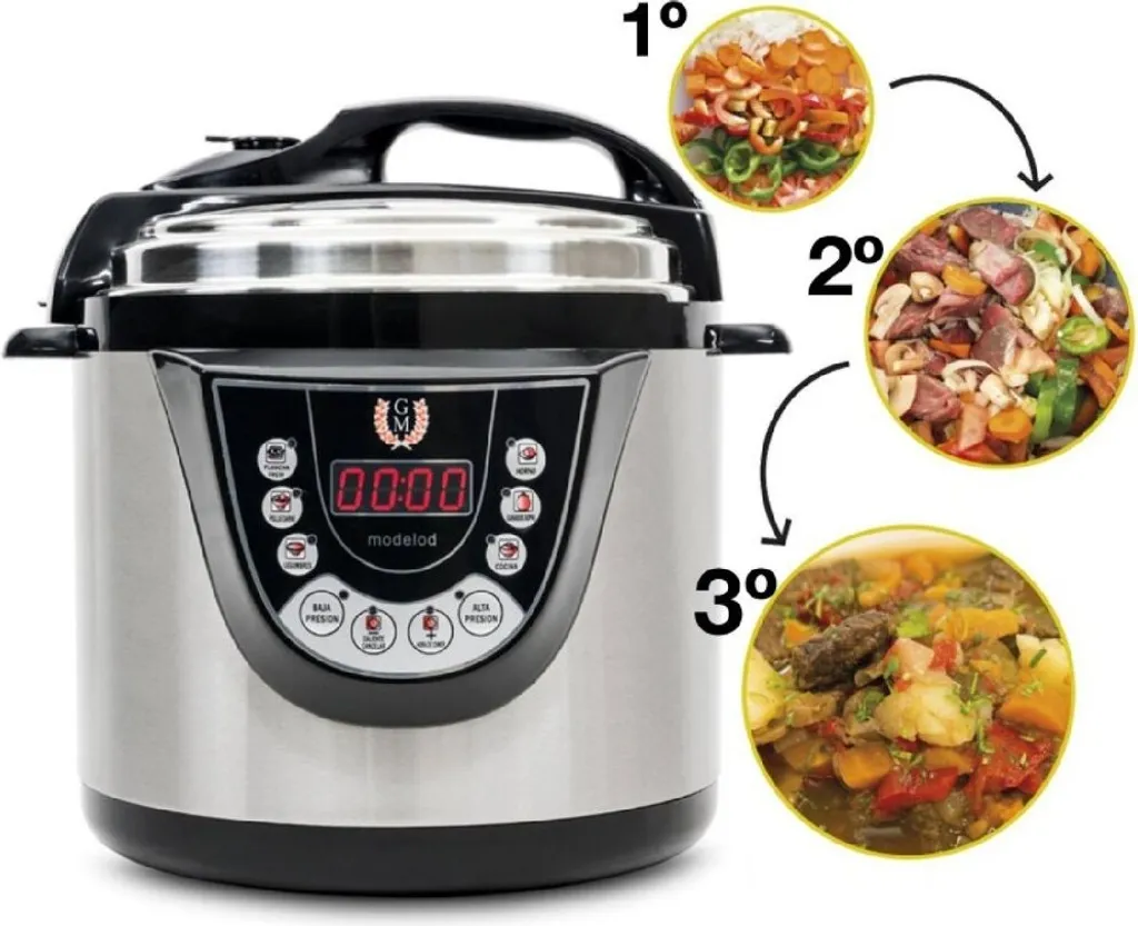 Autocuiseur Électrique Cecotec 6L Multifonction Haute Pression 1000W - 19