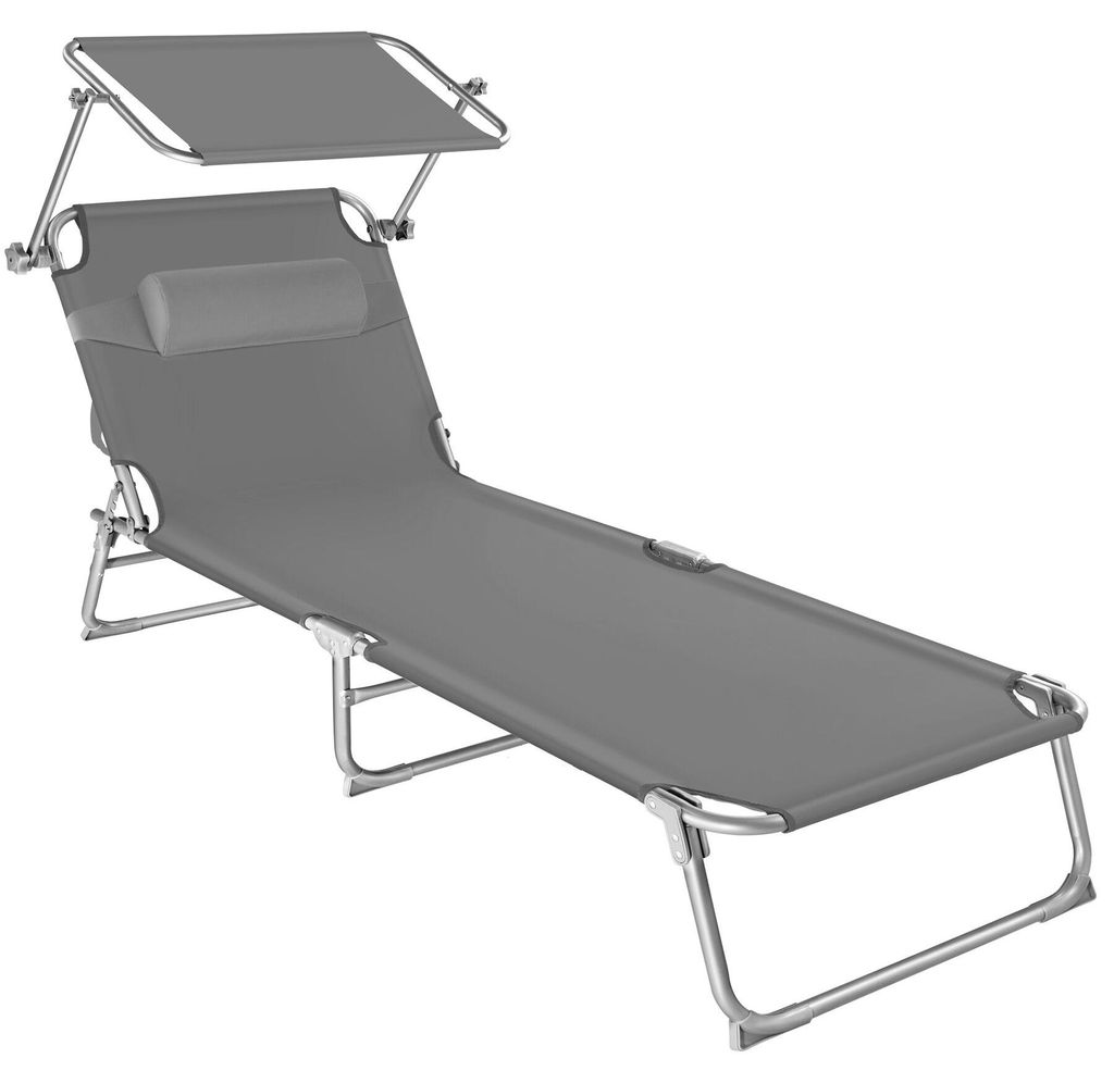 TecTake 403413, Šedá, Polyester, Ocel, 110 kg, 6,2 kg Obrázek produktu 