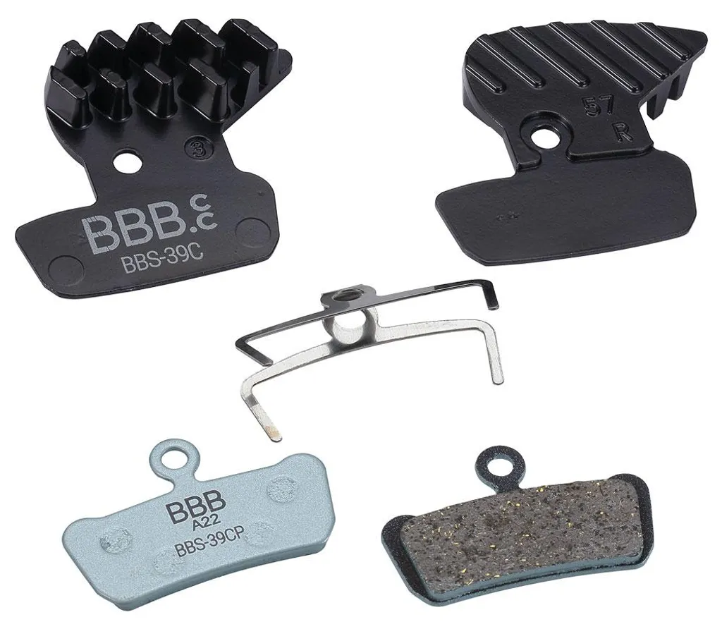 BBB Cycling Plaquettes de Frein à Disque Disc Stop Cool BBS-56S Organique