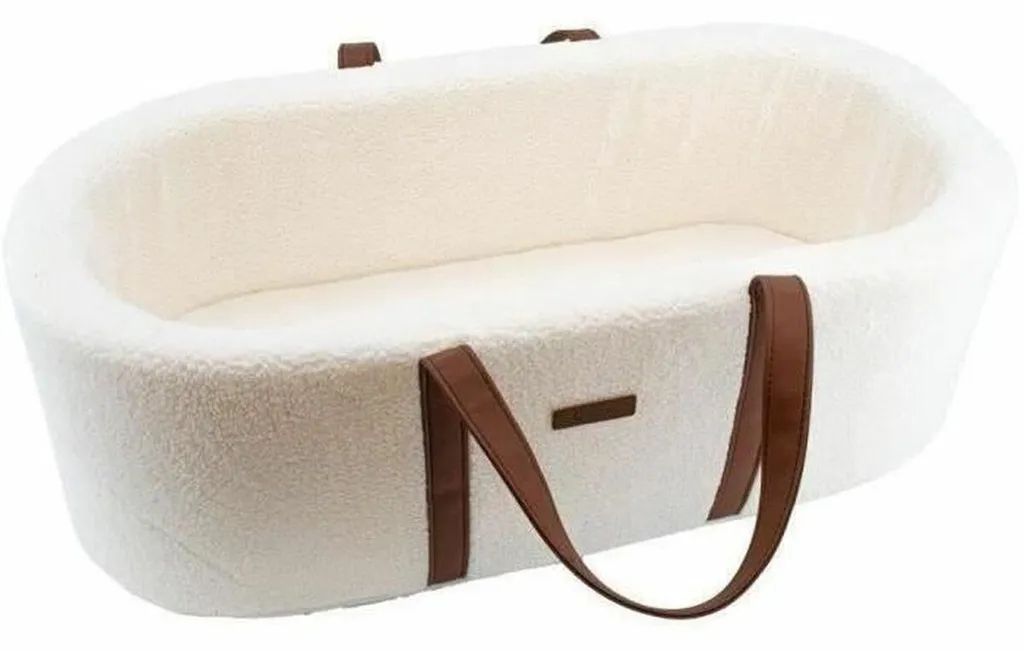 Lit bébé Domiva blanc 60x120 cm - Mobilier chambre enfant de qualité