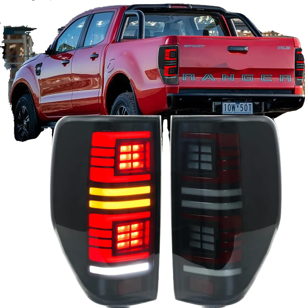 Paire de feux arrière ABS pour Ford Ranger T6/T7/T8 - LED 35W