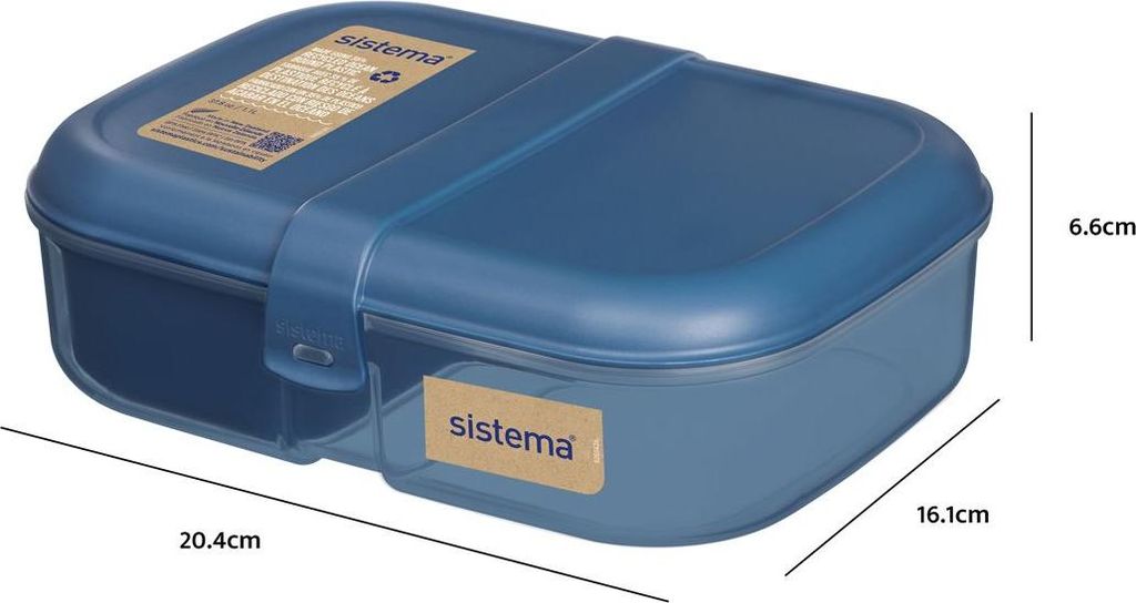 sistema Lunchbox Ribbon recyceltes PP 1,1 l 1 Stück Immagine del prodotto 