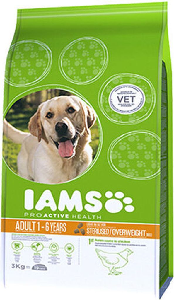 IAMS Dog Adult Weight Control Huhn 3 kg
