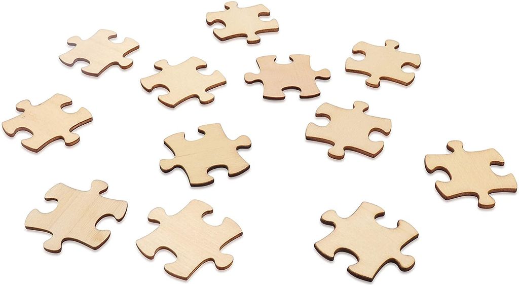 Belle Vous Holz Puzzle Blanko (100er Pack) Puzzle Zum Produktbild 15