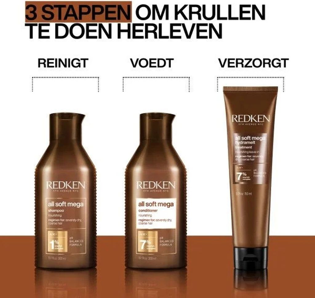 Redken All Soft Mega Curls HydraMelt Leave-In Conditioner Produktbild 11