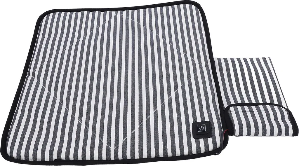 Coussin chauffant réglable USB en toile robuste pour bureau et pêche - 4