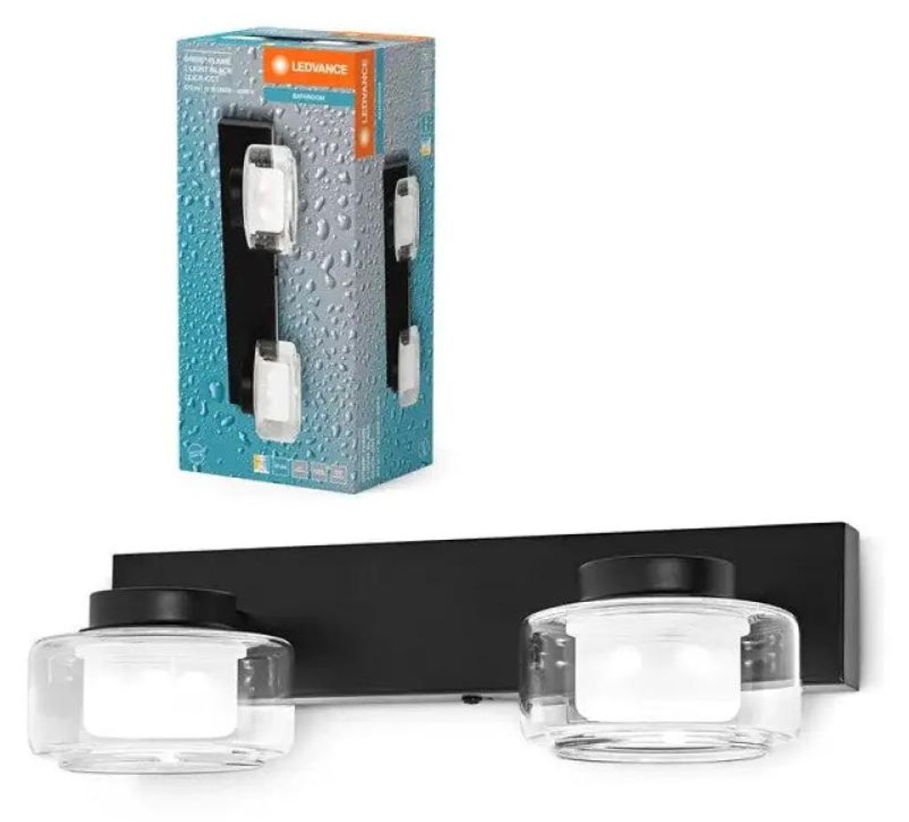 Led-Lampe Orbis Flame 2X5.5W Click Cct Ip44 Schwarz Produktbild 