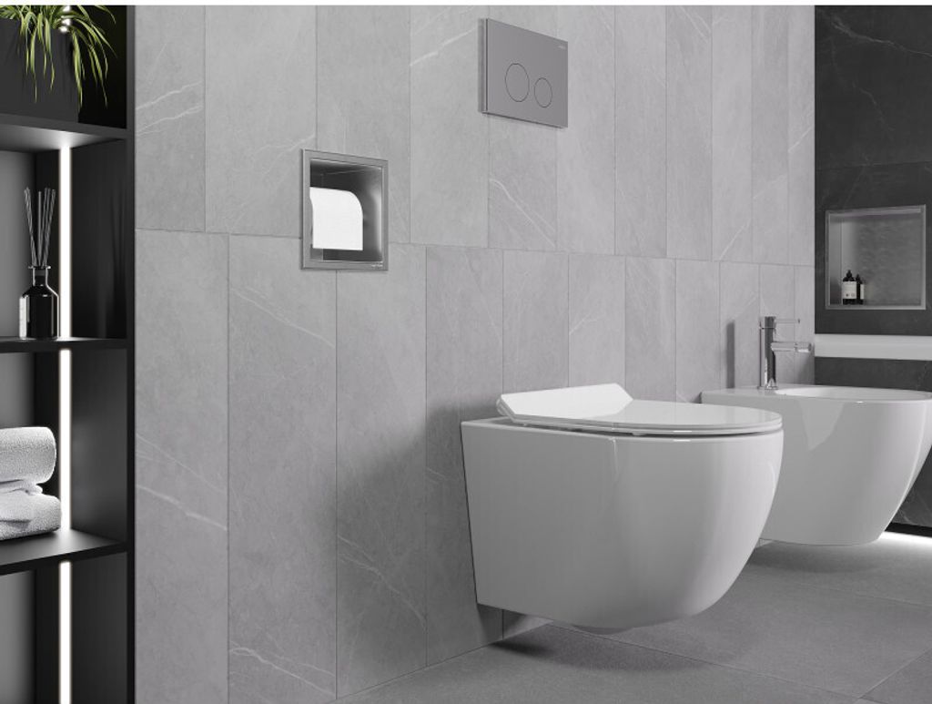 Mexen X-Wall-P Toilettenpapierhalter, inox - 1913 Produktbild 4