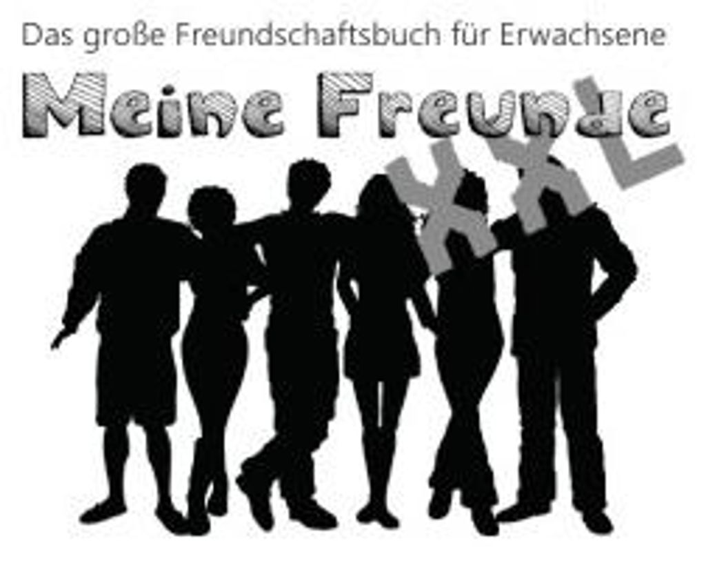 Freundschaftsbuch Meine Freunde XXL für Erwachsene