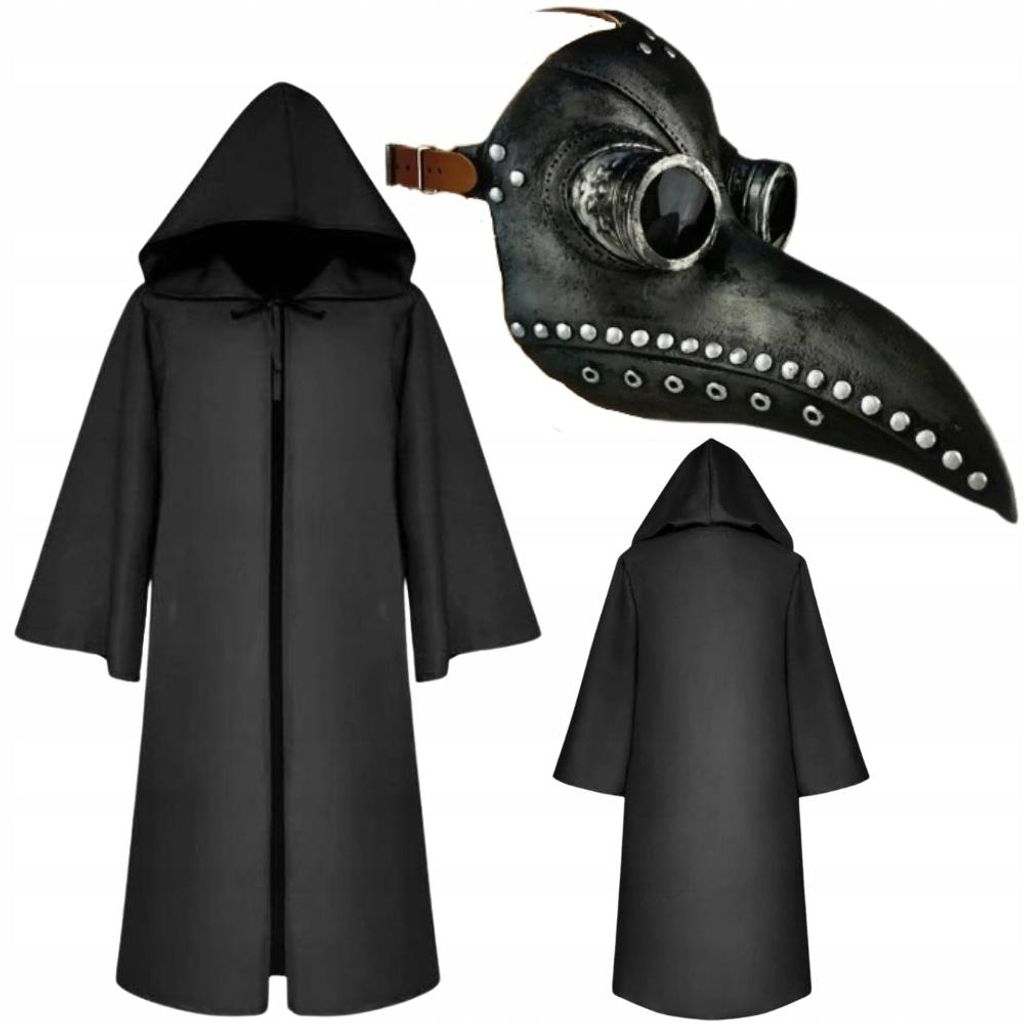 Costume Médecin de la peste masque de peste masque de Image du produit 