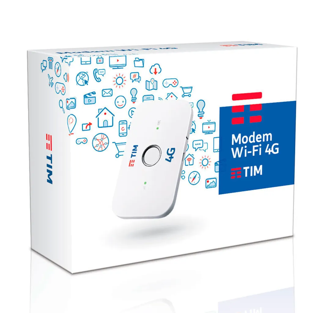 Modem TIM 4G Wi-Fi Saponetta 770455 - Internet per Tutta la Famiglia
