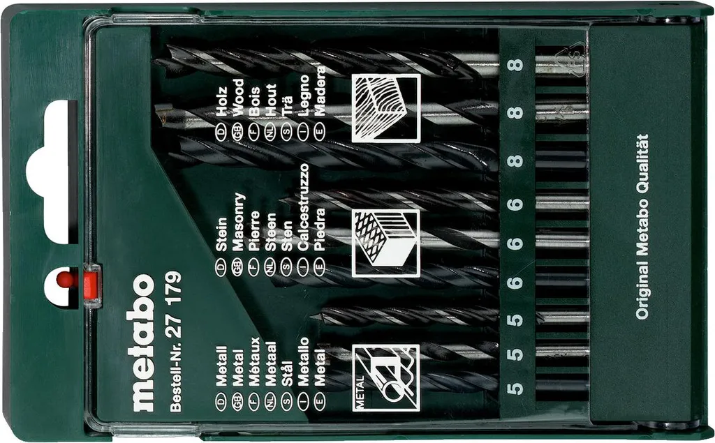 Assortiment de perçage Metabo 9 pièces pour travaux de rénovation - 2