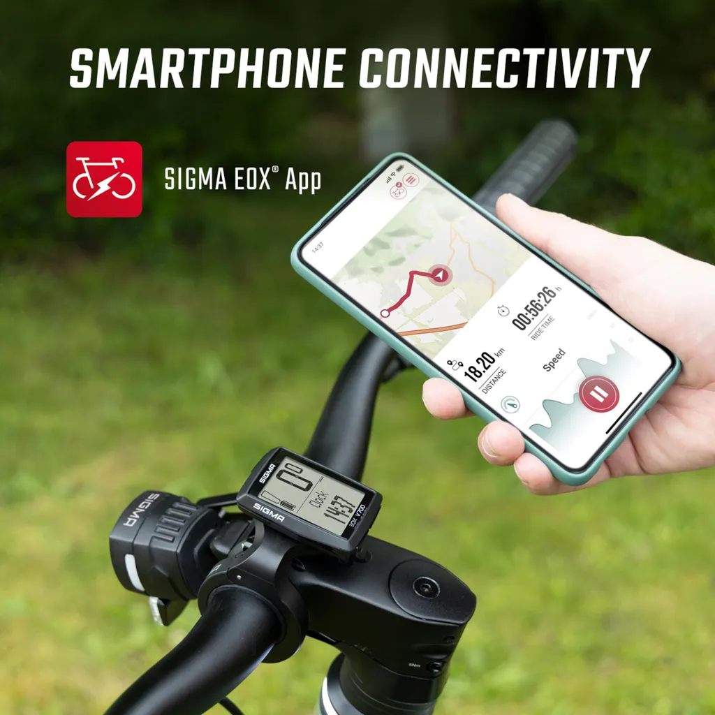 Sigma EOX VIEW 700 Ordinateur VAE avec écran LCD haute lisibilité noir - 8