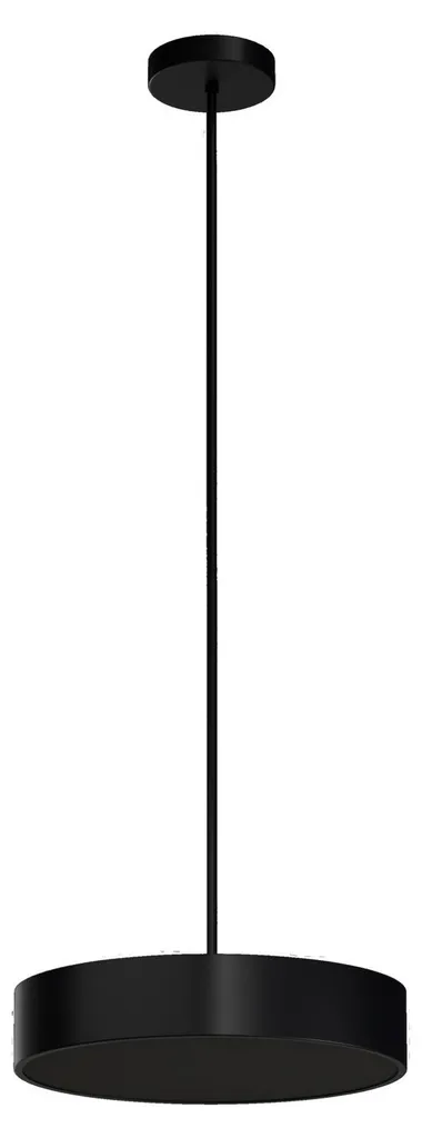 Suspension LED 34W Osmont Kruger P2 FC IP40 4000K noire pour bureau