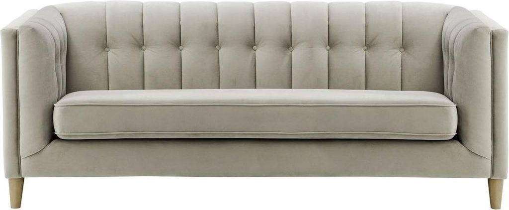Dreisitzer-Sofa Sodre-Velluto 15-wax black