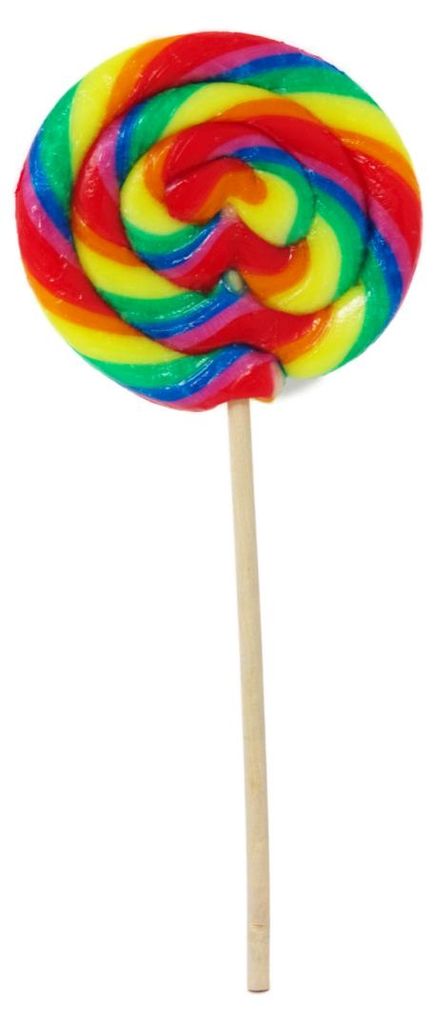 Rainbow Spiral Lolly großer Frucht Lutscher bunt fruchtig Produktbild 