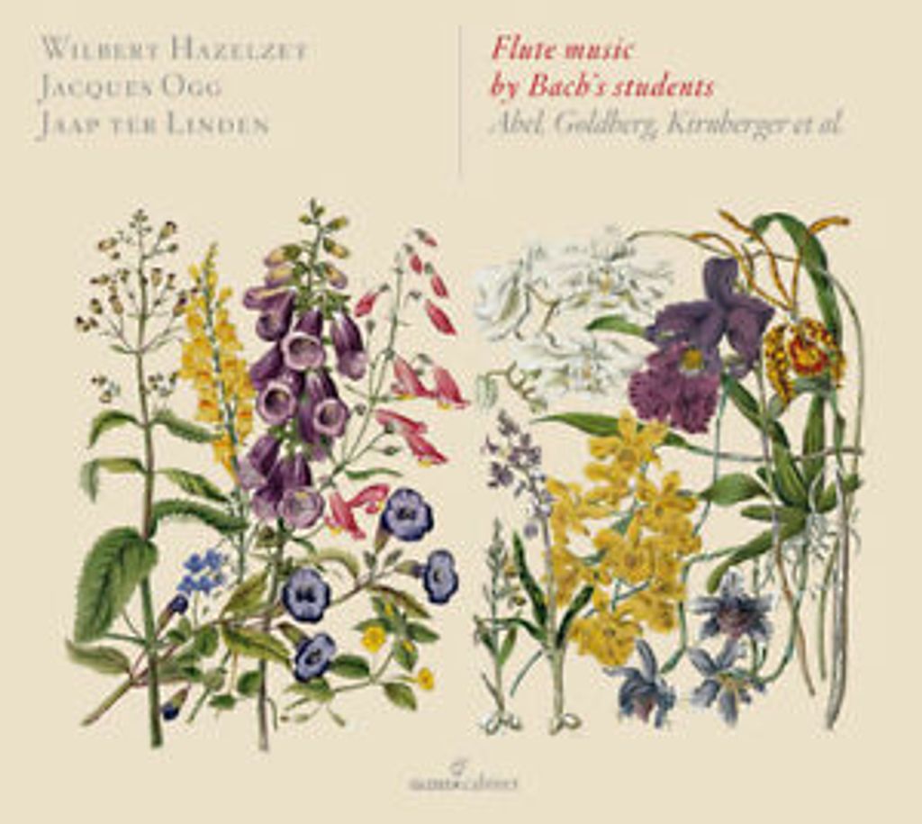 Wilbert Hazelzet : Flute Music By Bach's Students CD Album Digipak (2014)