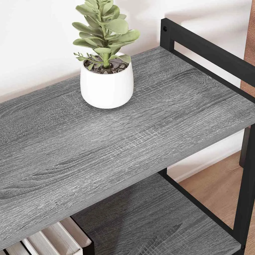 Libreria Divisorio Grigio Sonoma 67x25x161,5 Cm In Truciolato