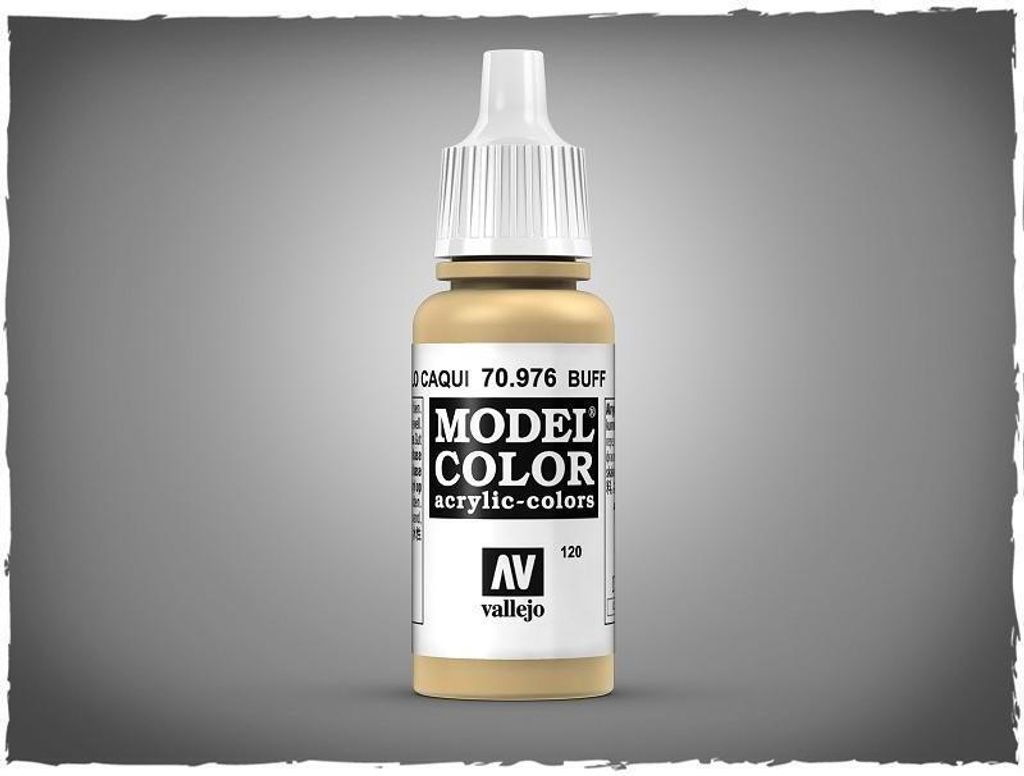 Model Color Acrylfarbe Buff 17ml, für Miniaturen & Modellbau