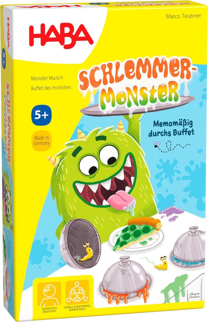 HABA Schlemmermonster, Kartenspiel, 5 Jahr(e), 10 min Produktbild 