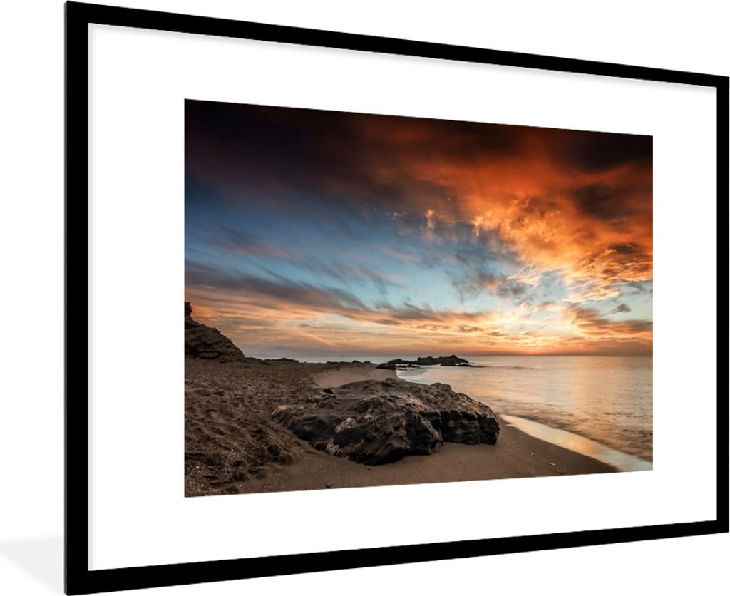 MuchoWow® MuchoWow® Gerahmtes Poster Luft - Meer - Strand Produktbild 