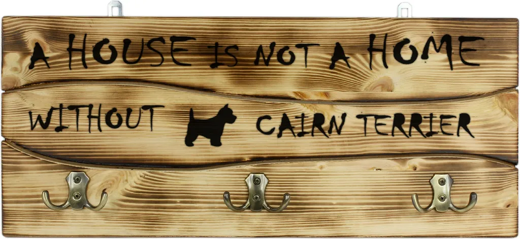 Appendiabiti Design Cairn Terrier Art-Dog | Arredo Muro Moderno
