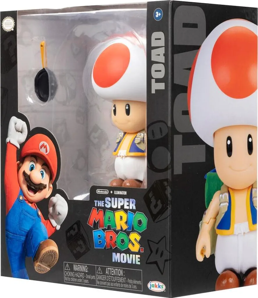 Toad Figurine Super Mario 13cm en PVC Résistant - Détails Authentiques - 8