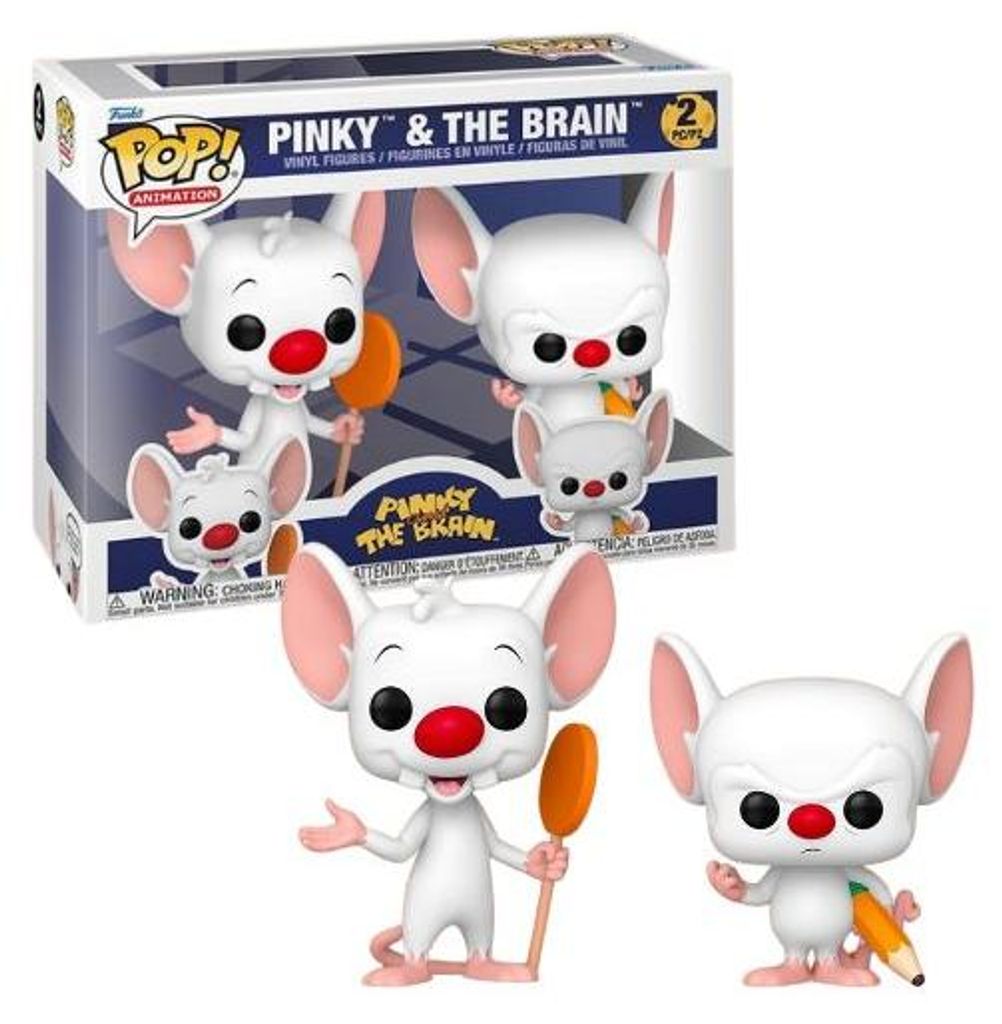 Funko Pop Animation: Pinky & The Brain - Pinky & The Brain Produktbild 