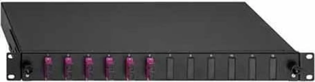 Tiroir Optique Rutenbeck Basic Line 6 ports SC-D OM4 Erika Violet